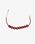 Chocker flores de cristales checos