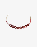 Chocker flores de cristal