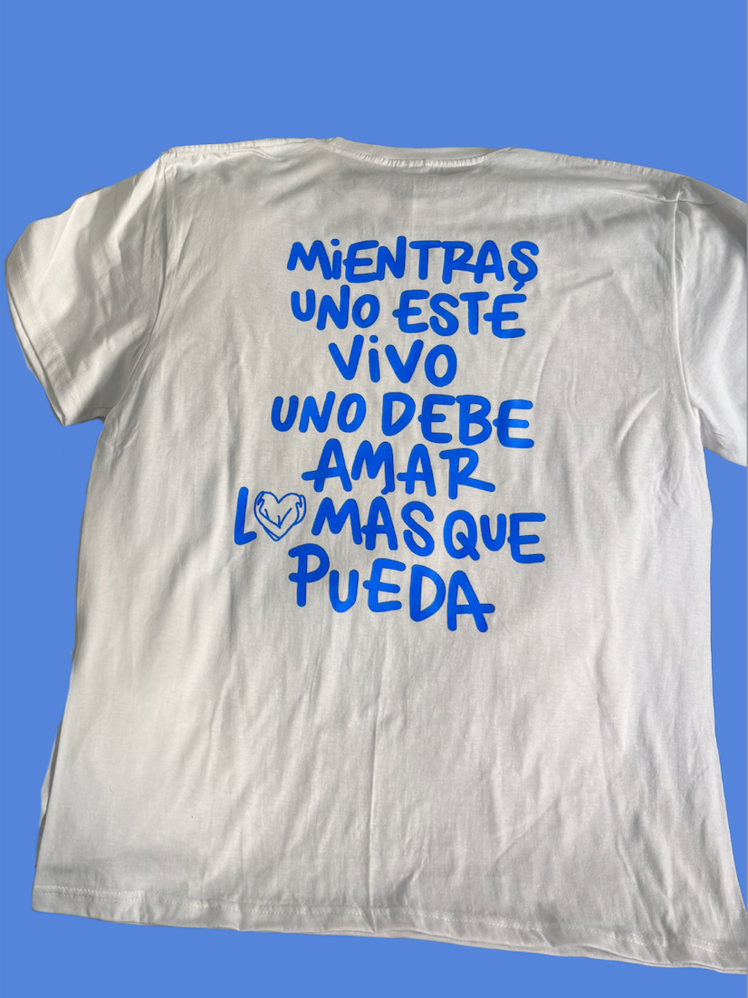 Mientras uno esté vivo - azul