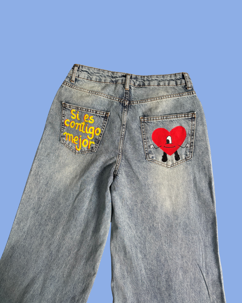 Jeans Si es contigo, mejor